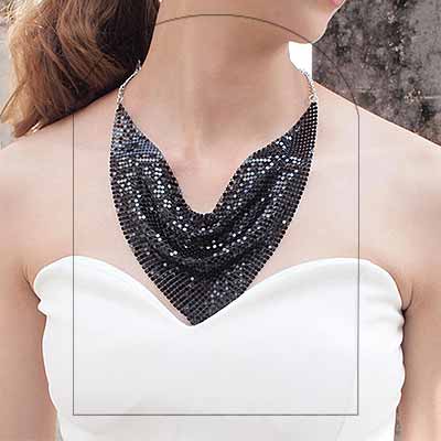 bib-metal-mesh-scarf-collar-necklace-colour-black-mayfairtrends