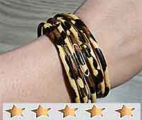 Customer-satisfaction-review--wearing-leopard-bracelet-mayfairtrends