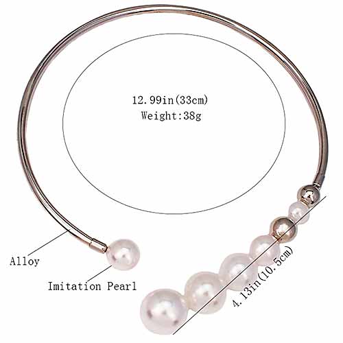 Size-diagram-Pearl-open-collar-torc-necklace-mayfairtrends