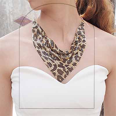 colour-black-gold-bib-metal-mesh-scarf-collar-necklace-mayfairtrends